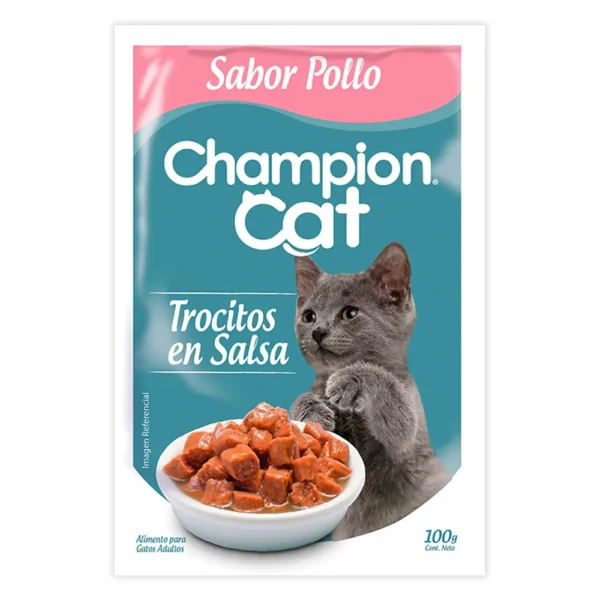 ALG0009 Sachet Champion Cat Gatitos Pollo