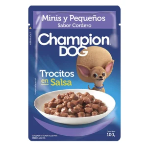 Sachet Champion Dog Razas Pequeñas Cordero 100 g