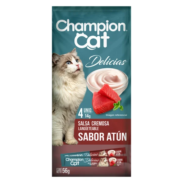 Snack Delicias Atún Champion Cat
