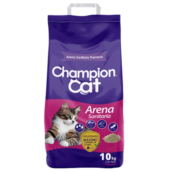 ALG0025 Arena Sanitaria Champion Cat 10 kg